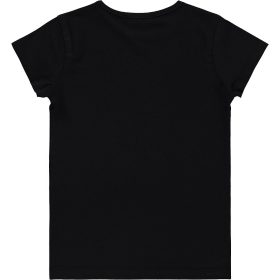 Civil Virágos fekete lány felső