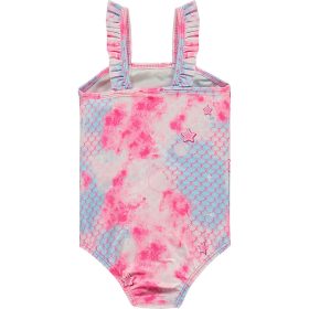 Civil Sellős pink-kék kislány fürdőruha