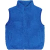 Civil Kék kisfiú puha polár mellény