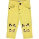 Civil Cicás sárga baba nadrág