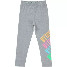 Civil Feliratos szürke lány leggings