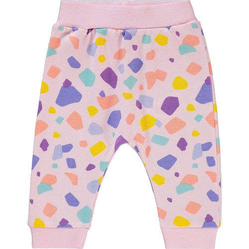 Civil Rószaszín színesmintás baba melegítőnadrág