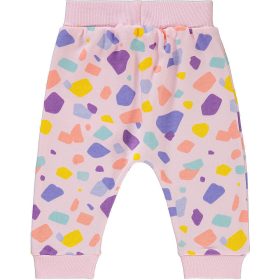 Civil Rószaszín színesmintás baba melegítőnadrág