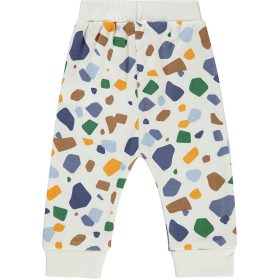 Civil Ekrü kék-barna mintás baba melegítőnadrág