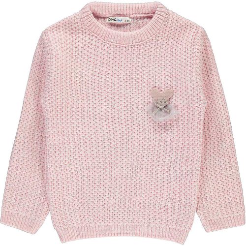 Civil Egeres rózsaszín kislány pulóver