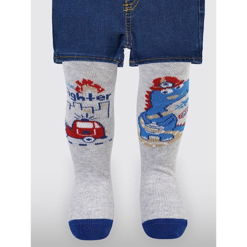 Civil Dínós szürke baba harisnyanadrág