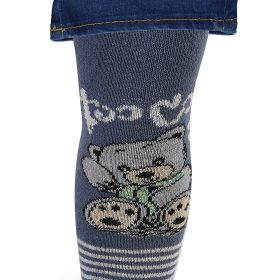 Civil Macis kék baba harisnyanadrág