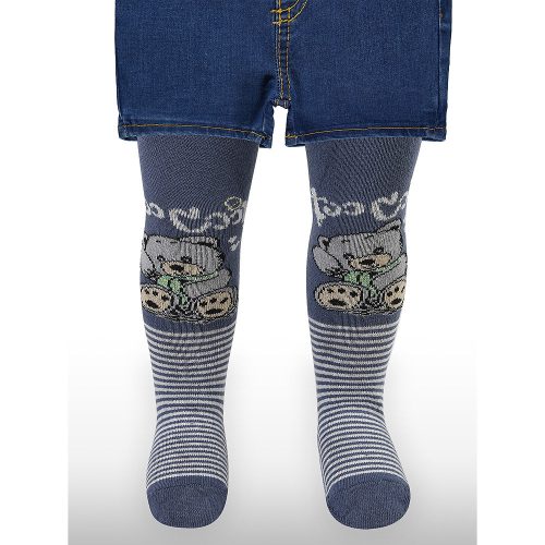 Civil Macis kék baba harisnyanadrág