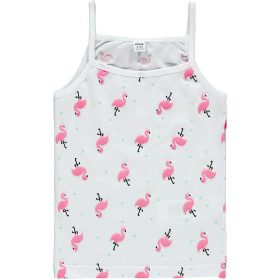 Civil Flamingós fehér kislány fehérnemű szett