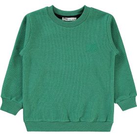Civil Zöld kisfiú pulóver