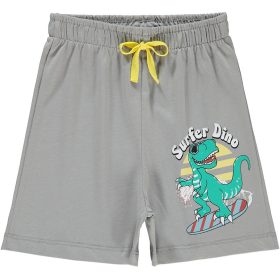 Civil Dínós szürke kisfiú rövidnadrág