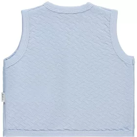 Minidamla Hintalovas kék baba mellény