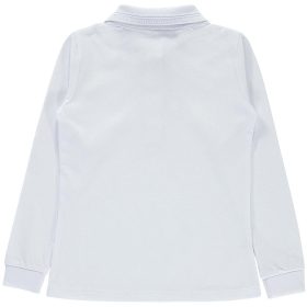 Civil Fehér piké kisfiú felső