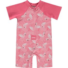 Civil Flamingós rózsaszín baba strandoverál