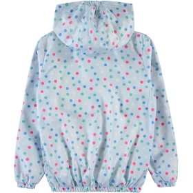 Civil Pöttyös kék lány széldzseki