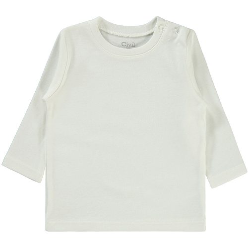 Civil Fehér uniszex felső