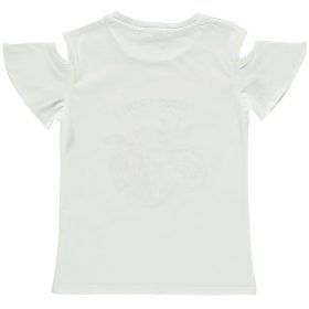 Civil Gyümölcsös ekrü lány felső