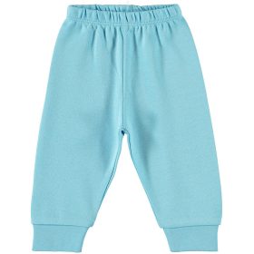 Civil Autós-világoskék nadrág baba szett