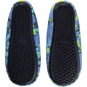 Civil Kék-zöldmintás fiú strandcipő