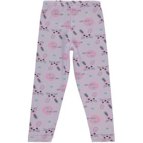 Civil Nyuszis lila kislány leggings