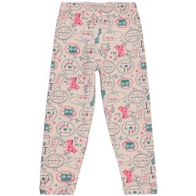 Civil Cicás rózsaszín kislány leggings