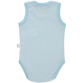 Civil Égkékcsíkos baba body