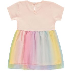 Civil Szivárványos barack baba tüllruha