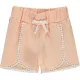 Civil Csipkés barack kislány short