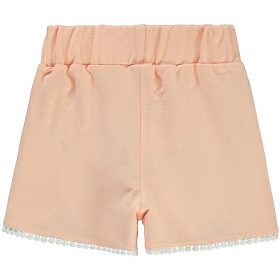 Civil Csipkés barack kislány short