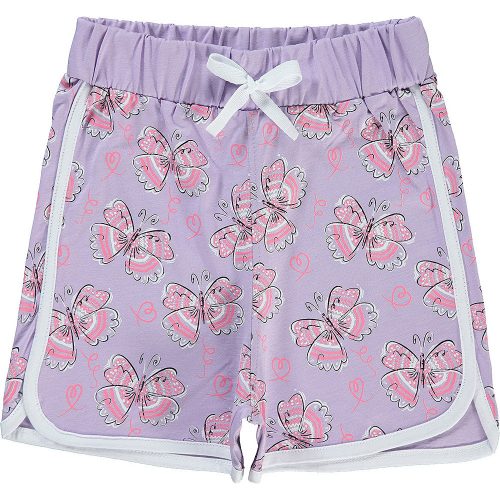 Civil Pillangós lila lány short