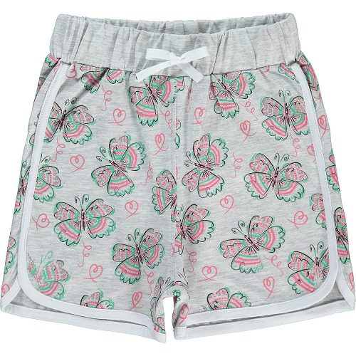 Civil Pillangós szürke lány short