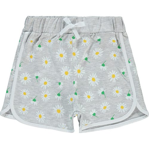 Civil Virágos szürke lány short