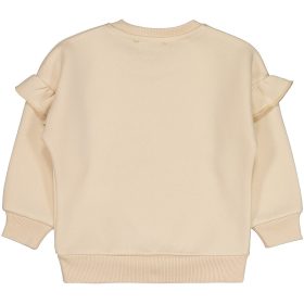   Civil Unikornis bézs kislány vastag belül bolyhos pulóver