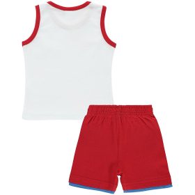 Civil Cápás fehér-piros baba szett