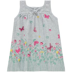 Civil Pillangós szürke baba ruha