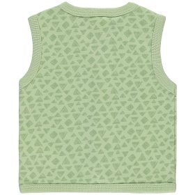 Civil Mintás zöld baba mellény