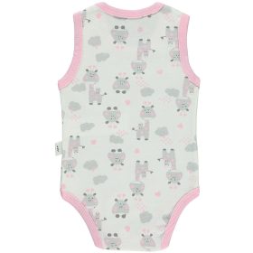 Civil Zsiráfos puncsszélű baba body