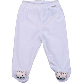 Albimini Állatos szőrös nadrág baba csörgővel