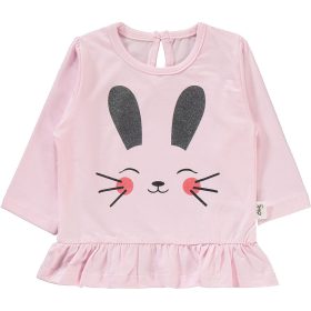 Civil Nyuszis rózsaszín baba szett