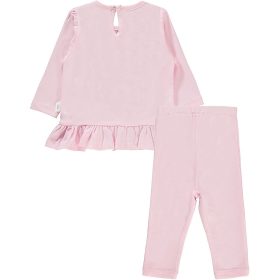 Civil Nyuszis rózsaszín baba szett