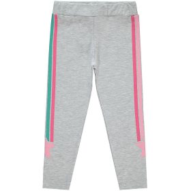 Civil Színescsíkos szürke kislány leggings