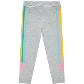 Civil Színescsíkos szürke kislány leggings