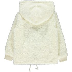 Civil Kapucnis ekrü kislány polár melegítőfelső