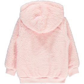 Civil Kapucnis rózsaszín kislány polár melegítőfelső