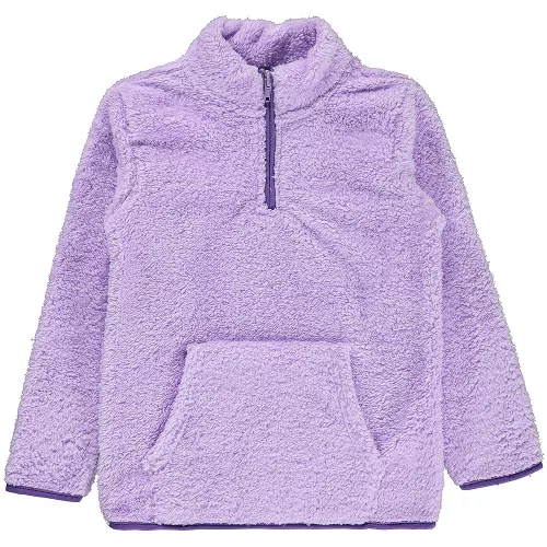 Civil Lila polár tini pulóver