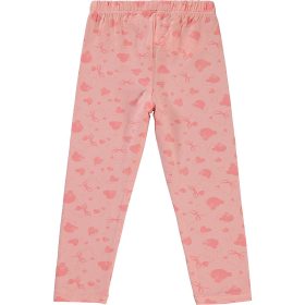 Civil Macis-szíves rózsaszín kislány leggings