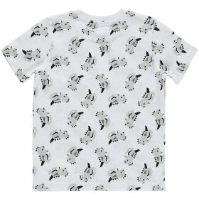 Civil Dínós fehér kisfiú póló