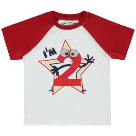 Civil Szülinapos fehér kisfiú póló