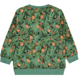 Civil Dzsungel zöld kisfiú pulóver