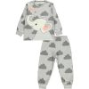 Civil Elefántos szürke kislány pizsama